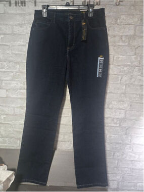 Lee Dark Blue Straight Leg Jeans Size 12